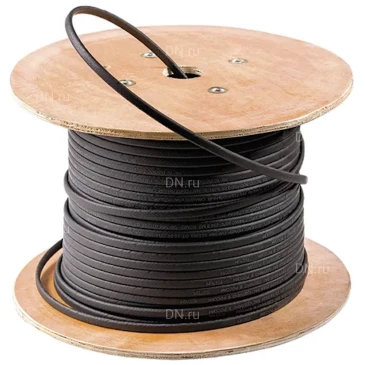 Кабель саморегулирующийся EKF HSR-40P нагревательный, мощность - 40Вт/м, длина кабеля - 200м, материал изоляции - полиолефин, IP67, цвет - черный, 230В