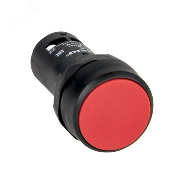 Кнопка EKF PROxima SW2C-11 Ду22 с фиксацией NO+NC, IP54, 220В, красная