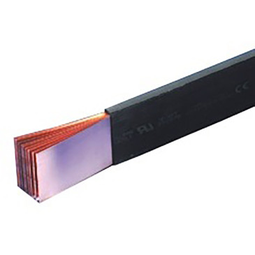 Шина изолированная EKF PROxima ШМГИ 8x50x1 мм, количество пластин - 8, гибкая, материал - медь