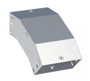 Угол вертикальный внутренний EKF T-line HDZ 80х300 45° толщина - 0.8, корпус - сталь, светло-серый