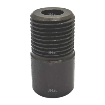 Бобышка вварная ЭКОМЕРА БВ-В-40 G1/2″ L=40мм наружная резьба, углеродистая сталь, для термометра