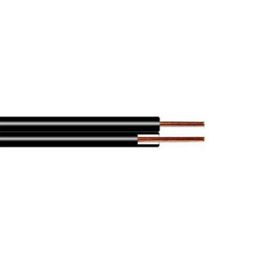 Провод КабельЭлектроСвязь ПРППМ 2х0.9 Ч количество жил - 2, материал изоляции - полиэтилен, цвет - черный