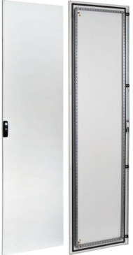 Дверь IEK FORMAT 600х2000 мм, ширина - 600 мм, высота - 2000 мм, IP54, материал - сталь, С порошковым покрытием, цвет - серый