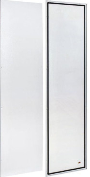 Панель задняя IEK FORMAT 600х2000 мм, ширина - 600 мм, высота - 2000 мм, IP54, материал - сталь, С порошковым покрытием, цвет - серый