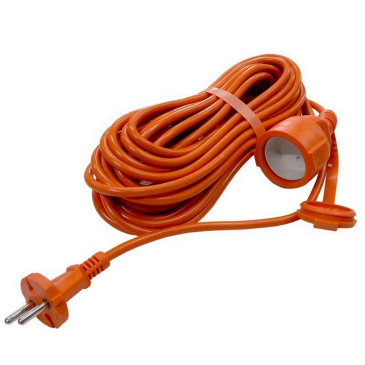 Удлинитель-шнур UNIVersal УШ-10, розетки - 1 шт, длина кабеля - 10 м, ток номинальный - 10 А, IP54, без заземления