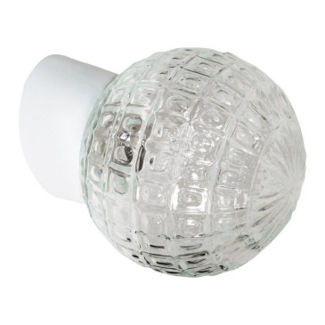 Светильник под лампу Элетех Гранат 71x70x95 мм, накладной, цоколь - E27, материал корпуса - пластик, цвет - белый