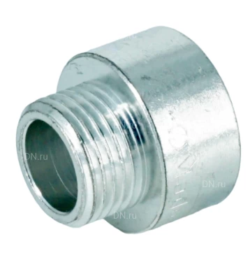 Переходник ELSEN Metalit TIN Ду15×20 Ру16 корпус – латунь CW617N, покрытие - оловянное, присоединение – наружная/внутренняя резьба