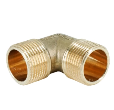 Угольник ELSEN Metalit 1/2″ Ду15 Ру16 90° корпус – латунь CW617N, присоединение – наружная резьба