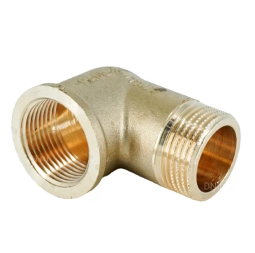 Угольник ELSEN Metalit 1/2″ Ду15 Ру16 90° корпус – латунь CW617N, присоединение – наружная/внутренняя резьба