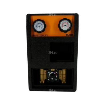 Насосная группа ELSEN SMARTBOX 3.5 EFG25.020 без насоса, со смесителем, без сервопривода, мощность - 37.2кВт, производительность - 26л/мин, корпус - латунь, с возможностью изменения подающей и обратной линии
