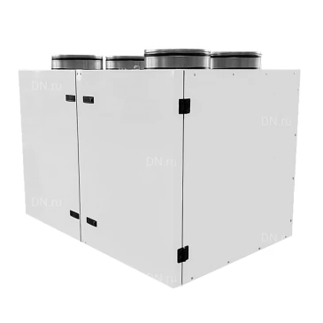 Приточно-вытяжная установка Energolux Riviera GO R-EC VRW 1500 вертикальная, производительность - до 1500м3/ч, тип нагревателя - водяной, 220В