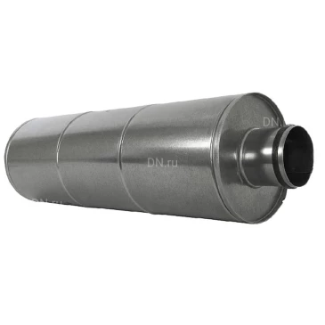 Шумоглушитель Energolux SQC 315/900, длина - 900мм, корпус - оцинкованная сталь