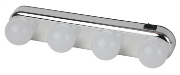 Светильник настенно-потолочный ЭРА CL-01-4W для мебели и зеркал, мощность - 4 Вт, световой поток - 230 лм, цветовая температура - 6500 К, тип лампы - светодиодная LED
