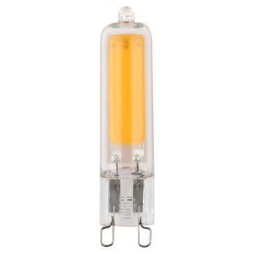 Лампа светодиодная ЭРА STD JCD GL 13 мм мощность - 6 Вт, цоколь - G9, световой поток - 480 лм, цветовая температура - 4000 К, нейтральный белый, форма  - капсульная