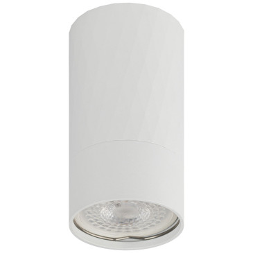 Светильник настенно-потолочный ЭРА OL31, цоколь GU10, под лампу MR16 до 12 Вт, цвет - белый