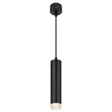 Светильник подвесной ЭРА PL 18  12 Вт, количество ламп - 1, цоколь - GU10, тип лампы - MR16, цвет - черный, прозрачный