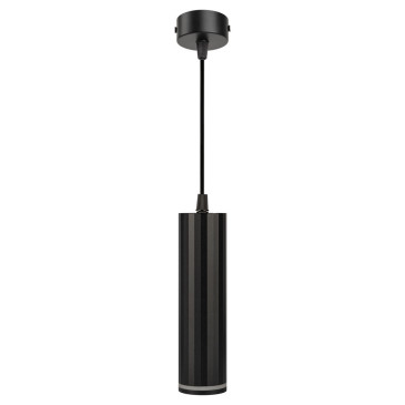 Светильник подвесной ЭРА PL 19  12 Вт, количество ламп - 1, цоколь - GU10, тип лампы - MR16, цвет - черный