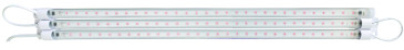 Светильник для растений ЭРА FITO-3х10W-LINE-RB90 модульный, красно-синего спектра, мощность - 30 Вт, цветовая температура - 1230 К, тип лампы - светодиодная LED, материал корпуса - пластик, цвет - белый