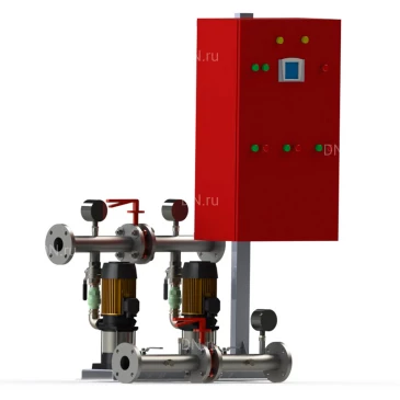 Насосная станция ESPA CP2 T FFSI MULTI VE121 5 DOL (1+1) поверхностная, мощность - 5.5кВт, напор - 83м, производительность - 455л/мин, 380В