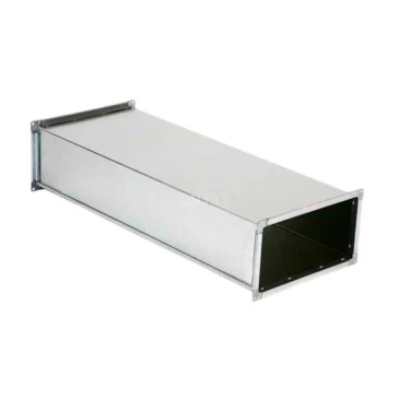 Воздуховод прямоугольный ЕВРОВЕНТ В(Пр) 300х250-1250-0.7_ЕВ, L=1250мм, 300х250мм, материал корпуса - оцинкованная сталь 0.7мм, R20