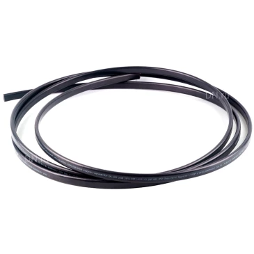 Кабель саморегулирующийся Extherm EPL-2CR нагревательный, 15.8х7мм, мощность - 80Вт/м, сечение - 2.05мм2, материал изоляции - фторопласт, цвет - черный, 220-240В (кратно 250м)