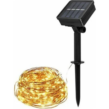 Светильник светодиодный ФАZА SLR-G03 100Y LED на солнечнечной батарее, садово-парковый, напольный, IP55, материал корпуса - пластик, цвет - желтый
