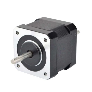 Электродвигатель шаговый Fulling Motor FL86STH118-4208B биполярный с двумя валами, фланец - NEMA 34 (86мм), угол шага - 1.8гр, крутящий момент - 8.5Нм, IP54