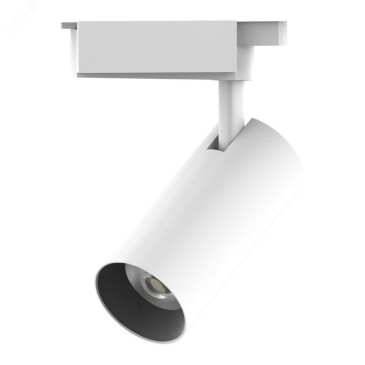 Светильник светодиодный Gauss Track Light LED 20 Вт, трековый, однофазный, цветовая температура 4000 K, световой поток 1760 Лм, материал корпуса - алюминий, рассеиватель - линза, цвет - белый