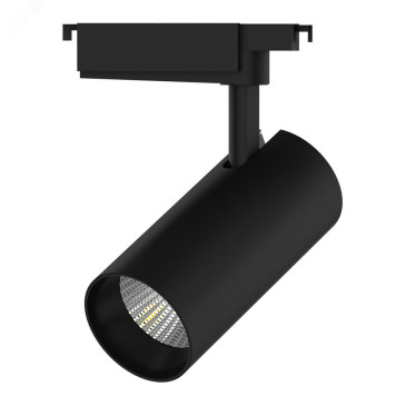 Светильник светодиодный Gauss Track Light LED 32 Вт, трековый, однофазный, цветовая температура 4000 K, световой поток 2750 Лм, материал корпуса - алюминий, рассеиватель - рефлектор , цвет - черный