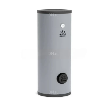 Бойлер косвенного нагрева GEKON BO1 INOX напольный, объем - 500л, мощность - 60кВт, корпус - нержавеющая сталь, Tmax 95°С, с рециркуляцией