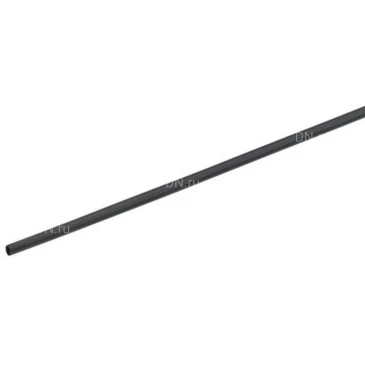 Трубка термоусадочная GENERICA ТТУ 4/2 черная 1м, диаметр до усадки - 4.7мм, диаметр после усадки - 2.4мм, коэффициент усадки - 2:1, материал - полиэтилен UDR10-004-002-001-K02-G (кратно 100м)