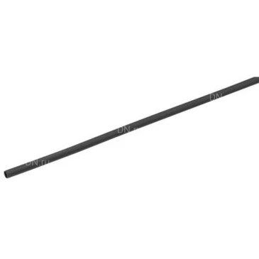 Трубка термоусадочная GENERICA ТТУ 2/1 черная 1м, диаметр до усадки - 2.55мм, диаметр после усадки - 1.2мм, коэффициент усадки - 2:1, материал - полиэтилен UDR10-002-001-001-K02-G (кратно 200м)