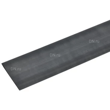 Трубка термоусадочная GENERICA ТТУ 60/30 черная 1м, диаметр до усадки - 60мм, диаметр после усадки - 30.6мм, коэффициент усадки - 2:1, материал - полиэтилен UDR10-060-030-001-K02-G (кратно 10м)