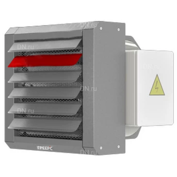 Тепловентилятор ГРЕЕРС ЕС-12 электрический, производительность - 2250м3/ч, мощность - 12кВт, с комплектом автоматики и монтажной консолью, 380В, IP21