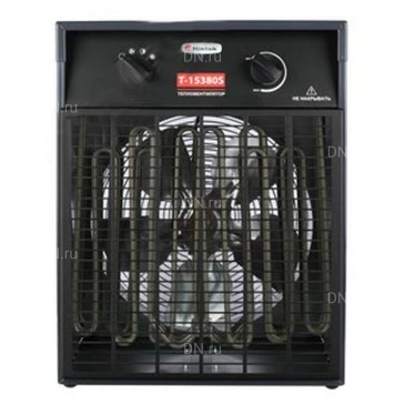 Тепловентилятор Hintek Т-15380S электрический, производительность - 1700м3/ч, мощность - 15кВт, площадь -  150м2, 380В, IP20