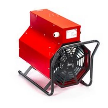 Тепловая пушка Hintek PROF-06380 электрическая, производительность - 820м3/ч, мощность - 6кВт, площадь -  60м2, круглая, 380В, IP20