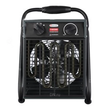 Тепловая пушка Hintek T-05220S электрическая, производительность - 420м3/ч, мощность - 5кВт, площадь -  50м2, 220В, IP20