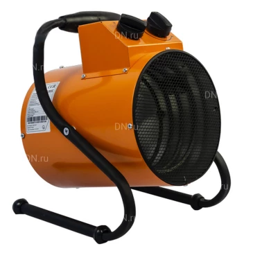 Тепловая пушка KALASHNIKOV KVF-E2-11 электрическая, производительность - 260м3/ч, мощность - 2кВт, площадь -  20м2, круглая, 220В, IP20