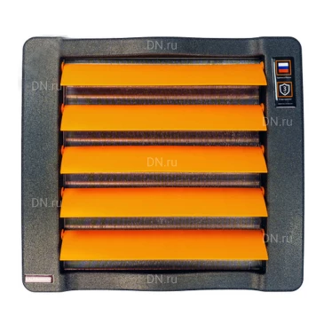 Тепловентилятор KALASHNIKOV KVF-W21-12 водяной, производительность - 3400м3/ч, мощность - 26кВт, площадь -  210м2, 220В, IP54