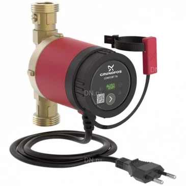 Насос циркуляционный Grundfos COMFORT 15-14 BXA PM поверхностный, корпус - латунь, мощность - 0.007кВт, напор - 1.4м, производительность - 8л/мин, 220В