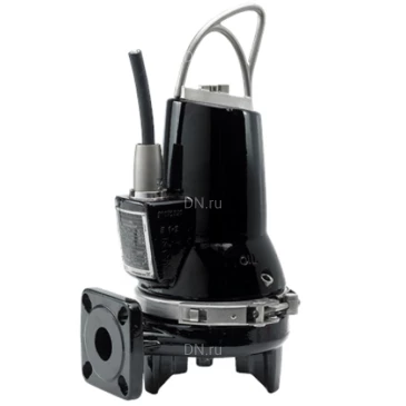 Насос фекальный Grundfos SEG.40.09.2.50B погружной, корпус - чугун, мощность - 0.9кВт, напор - 14.4м, производительность - 250л/мин, 380В