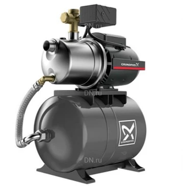 Насосная станция Grundfos JP 4-47 PT-H поверхностная, корпус - чугун, мощность - 0.85кВт, напор - 47м, производительность - 67л/мин, 220В
