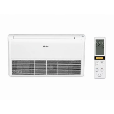 Блок внутренний Haier Super Match Plus AC105S2SH2FA напольно-потолочный, инверторный, с пультом, мощность охлаждения - 10кВт, мощность обогрева - 12.5кВт, 220В