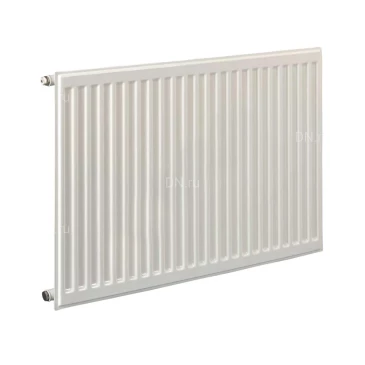 Радиатор стальной панельный Heaton Ventil Hygiene VH тип 10 400х1400мм, теплоотдача - 985Вт, нижнее подключение справа, с вентилем, кронштейн в комплекте, цвет - белый RAL 9016