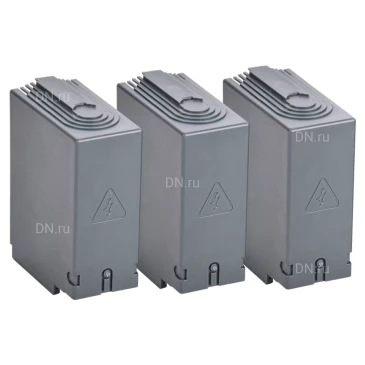 Крышка выводов IEK KARAT 315-400А, высокая (6шт/упак) KA-VR00D-PCH-0315-0400