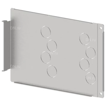 Перегородка аппаратного отсека IEK FORMAT высота - 250мм, вертикальная, боковая, с проходными сальниками, корпус - сталь FO-00-SHCLVS-025