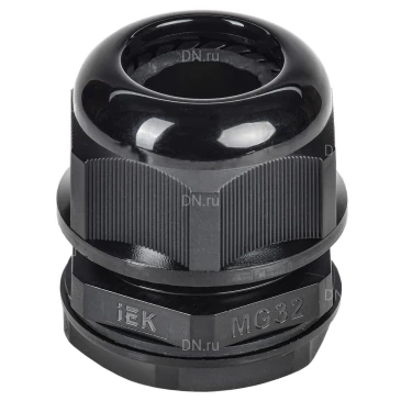 Сальник IEK MG 32, диаметр проводника 18-25мм, корпус - полиамид, цвет - черный, упаковка - 1шт, IP68 YSA20-21-32-68-K02