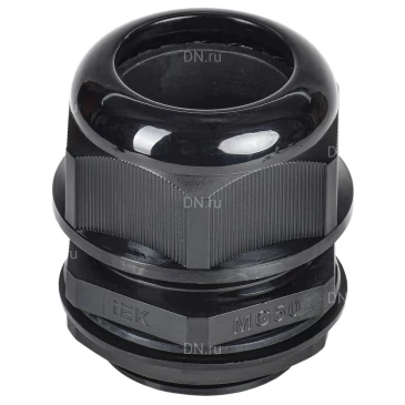 Сальник IEK MG 50, диаметр проводника 31-41мм, корпус - полиамид, цвет - черный, упаковка - 15шт, IP68 YSA20-36-50-68-K02