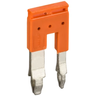 Перемычка IEK JXS6/2.5 ARMAFIX, количество контактов - 2, сечение - 6мм2, цвет - оранжевый, AF-CT40-00-K03-002-SD