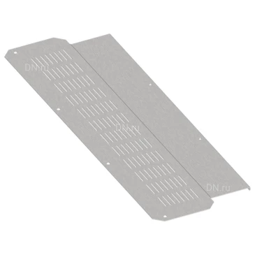 Фланец основания встроенного отсека IEK FORMAT 200х800мм, вентилируемый, ширина - 200мм, высота - 800мм, материал - сталь, цвет - серый, FO-00-FBCV-020-080